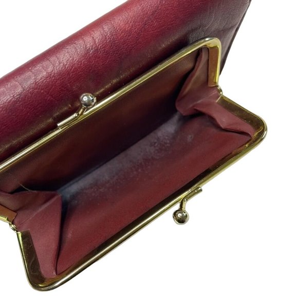 Buxton Heiress Clutch Wallet Top Grain Cowhide Leather Black u Coin Purse CC Slo - Picture 4 of 7